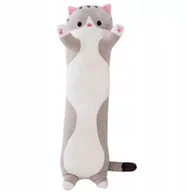 Maskotki i pluszaki - Długi Kot Kotek Poduszka Pluszak Maskotka 90 cm - miniaturka - grafika 1