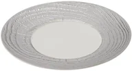 Talerze - Revol Talerz płaski zdobiony platyną Arborescence, 31 cm, biały - miniaturka - grafika 1