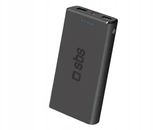 SBS Powerbank Pocket Fast Charge 10000 mAh Czarny - Powerbanki - miniaturka - grafika 2