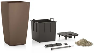 Lechuza Donica Cubico Color 40 ALL-IN-ONE, muszkatołowa, 13151 - Donice - miniaturka - grafika 7