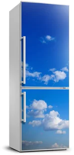 Naklejka Tapeta na lodówkę Chmury na niebie - Naklejki na drzwi i meble - miniaturka - grafika 4