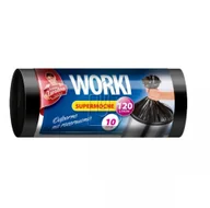 Worki na śmieci - Anna Zaradna Worki 120L a10 LDPE supermocne czarne - miniaturka - grafika 1