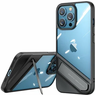 Ugreen Fusion Kickstand Case sztywne etui z żelową ramką i podstawką do iPhone 13 Pro czarny (90153) - Etui i futerały do telefonów Ugreen Fusion Kickstand Case sztywne etui z żelową ramką i podstawką do iPhone 13 Pro czarny (90153) - Etui i futerały do telefonów - miniaturka - grafika 1