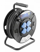 Przedłużacze i rozgałęźniki - HBF HOGERT HOGERT BĘBNOWY W IZOLACJI GUMOWEJ 30M HT1E735(gtv-ht1e735) HT1E735 - miniaturka - grafika 1