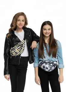 St. Majewski Plecak 3-komorowy ST.RIGHT BP-32 Złote tropiki - Plecaki szkolne i tornistry - miniaturka - grafika 13