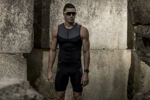 ZEROD spodenki triathlonowe ELITE SHORTS czarno-szare - Bielizna sportowa męska - miniaturka - grafika 8