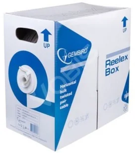 Gembird Kabel FTP-ekranowany KAT 5e drut AWG24 305m szary FPC-5004E-SO - Kable światłowodowe - miniaturka - grafika 5