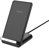 Ładowarki do telefonów - Rapoo Ładowarka  RAPOO ŁADOWARKA BEZPRZEWODOWA 10W XC210 CZARNA 1920400000 - miniaturka - grafika 1