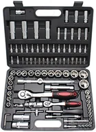 Zestawy narzędziowe - Kraftmann Ktaftmann zestaw kluczy nasadowych, 1/4"" + 1/2"", 94 elementy - miniaturka - grafika 1