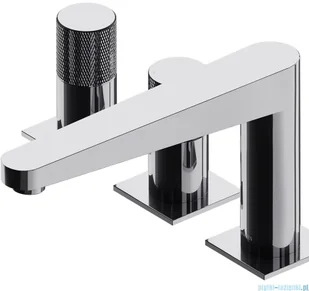 Omnires Contour bateria wannowa 4-otworowa chrom CT8032CR - Baterie wannowe i prysznicowe - miniaturka - grafika 3