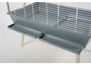 Zolux Klatka Neo JILI XL dla ptaków kol czarny 25810-uniw - Klatki i wyposażenie dla ptaków - miniaturka - grafika 3