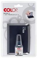 Tusz do pieczątek - Colop poduszka do stempli Micro 2 i kolorze Premium 801, czarny 151304 - miniaturka - grafika 1
