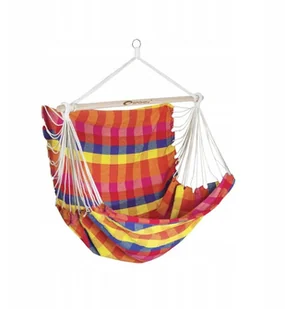 Spokey Bench Deluxe 835366 kratka Hamak dwuosobowy 140x200 cm - Fotele ogrodowe wiszące - miniaturka - grafika 8