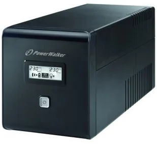 PowerWalker VI 1000LCD-SCHUKO (VI1000LCD-SCHUKO) - Zasilacze awaryjne UPS PowerWalker VI 1000LCD-SCHUKO (VI1000LCD-SCHUKO) - Zasilacze awaryjne UPS - miniaturka - grafika 1