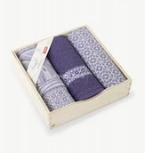 Ściereczki, gąbki, czyściki - Zwoltex Komplet kuchenny wiatrak wrzos - miniaturka - grafika 1