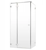 Ścianki i drzwi prysznicowe - Radaway Essenza Pro White KDJ 80x200 100970800401L - miniaturka - grafika 1