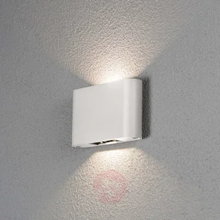 Konstmide Kinkiet zewnętrzny LED Chieri 2-pkt. 18 cm biały - Lampy ogrodowe - miniaturka - grafika 3