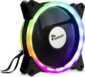 Chłodzenie procesora - Inter-Tech Argus RS-041 RGB 120x120x25 case fan black - miniaturka - grafika 1
