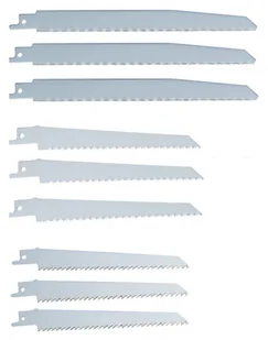 Ferm Dziewięć brzeszczotów do wyrzynarki, stal, RSA1001 - Tarcze do pił - miniaturka - grafika 5