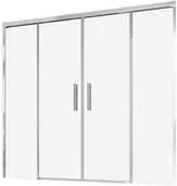 Parawany nawannowe - Radaway Idea PN DWD Parawan nawannowy dwuczęściowy 150x150,5 cm 10004150-01-01 - miniaturka - grafika 1