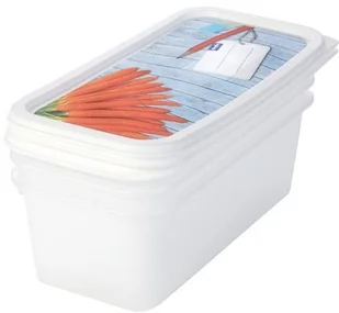 ROTHO Zestaw pojemników Domino 1755310236 3 sztuki) 1755310236 - Akcesoria i części AGD - miniaturka - grafika 2