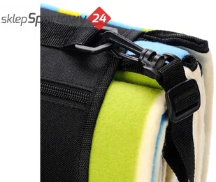 Meteor KOC PIKNIKOWY 200X200 CM PASY MULTIKOLOR ZADZWOŃ 600-555-801 ! 77111 - Koce piknikowe - miniaturka - grafika 3