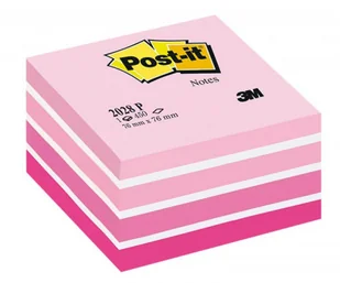 Post-It KOSTKA SAMOP. 76x76mm 1x450k RÓŻOWA - Etykiety samoprzylepne i bloki etykiet Post-It KOSTKA SAMOP. 76x76mm 1x450k RÓŻOWA - Etykiety samoprzylepne i bloki etykiet - miniaturka - grafika 1