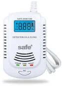 Czujniki czadu, dymu, gazu - Safe Home Połączony detektor CO gazów palnych i wybuchowych SAFE 808 COM ziemny) - miniaturka - grafika 1
