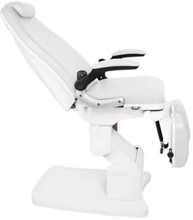 FOTEL PODOLOGICZNY ELEKTRYCZNY AZZURRO 709A BIAŁY 709A BIAŁY - Fotele kosmetyczne - miniaturka - grafika 5