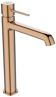 Laveo Laveo Bateria umywalkowa stojąca nablatowa z korkiem Polla BAP 82ND różowe złoto - Baterie umywalkowe - miniaturka - grafika 2