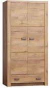 Szafy i szafki dla dzieci - Szafa dwudrzwiowa jesion jasny G6-B64 - miniaturka - grafika 1