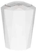 Koszyki łazienkowe - Spirella spirella 10.18129 Crystal kosz na śmieci 5 L, biały 10.18129 - miniaturka - grafika 1