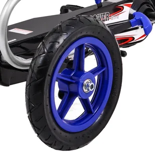 Gokart Na Pedały Full Ahead AIR Niebieski - Jeździki dla dzieci - miniaturka - grafika 10