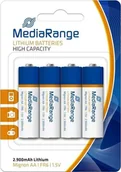 Ładowarki i akumulatory - MediaRange Batterie mignon AA Lithium/FR6 1,5V 4stk MRBAT154 MRBAT154 - miniaturka - grafika 1