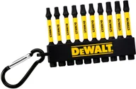 Nasadki do elektronarzędzi - DeWALT Zestaw 10 szt. końcówek udarowych " Extreme Flextorq do śrub Torx o długości 57mm w uchwycie z karabińczykiem, DeWalt [DT7275] DT7275-QZ - miniaturka - grafika 1