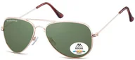 Okulary przeciwsłoneczne - Montana Pilotki okulary aviator MP94E polaryzacyjne MP94E - miniaturka - grafika 1