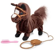 Maskotki i pluszaki - Majdan Zabawek Kłusujący konik na smyczy - miniaturka - grafika 1