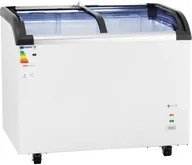 Szafy i witryny chłodnicze - Royal Catering Zamrażarka do lodów 273 l szklane drzwi RCFZ-198G - miniaturka - grafika 1