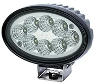 Akcesoria car audio - Hella reflektor roboczy owalne 100 LED Gen. II do nahfelda usle podwodne, czarny 996761001 - miniaturka - grafika 1