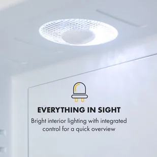 Lodówka Klarstein Secret Cool HEA- BCH-17B-White - Lodówki - miniaturka - grafika 6