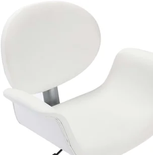 vidaXL Obrotowe krzesła stołowe, 6 szt., białe, sztuczna skóra 3054859 - Krzesła - miniaturka - grafika 23
