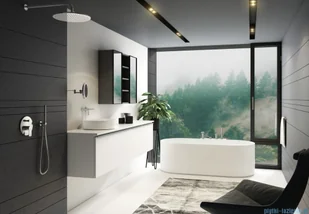 Kohlman Proxima bateria umywalkowa podtynkowa chrom QW180P | - Baterie podtynkowe - miniaturka - grafika 3