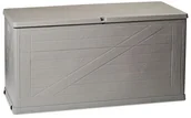 Skrzynie ogrodowe - Wood skrzynia ogrodowa do przechowywania 420 l, szary - miniaturka - grafika 1