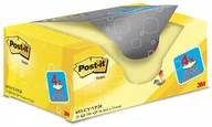 Etykiety samoprzylepne i bloki etykiet - POST-IT-3M Bloczek samoprzylepny POST-IT 653CY-VP20) 38x51 mm 20+4)x100 kart żółte 4 bloczki GRATIS - miniaturka - grafika 1