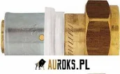 Akcesoria grzewcze - Herz ZŁĄCZKA PROSTA Z PÓŁŚRUBUNKIEM, USZCZELNIENIE PŁASKIE ŚR: 16X2 - G 3/4 - P 7016 41 P 7016 41 - miniaturka - grafika 1