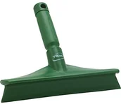 Miotły, szufle, mopy - Vikan Ściągacz higieny z trzonkiem z mini, 245 MM, rożne. Kolory, zielony 71252 - miniaturka - grafika 1