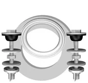 Akcesoria do armatury i ceramiki - KK-POL Komplet naprawczy do WC TYP U KK-POL - miniaturka - grafika 1