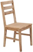 Krzesła - vidaXL Krzesła jadalniane, 6 szt., lite drewno akacjowe - miniaturka - grafika 1