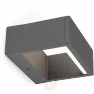 Lampy ogrodowe - Faro Barcelona Faro Alp Zewnętrzny kinkiet LED Antracytowy, 1-punktowy 74450 - miniaturka - grafika 1