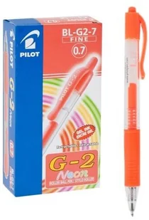 Pilot Corporation Długopis Gel Aut Gr Bl-g2 Pom Neon pudełko A 12 - Długopisy - miniaturka - grafika 2